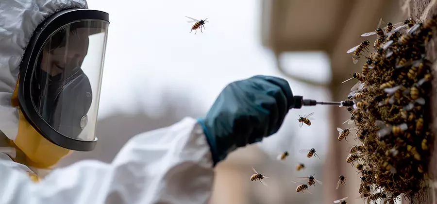 Bumble Bee Hive Removal in Maplewood
