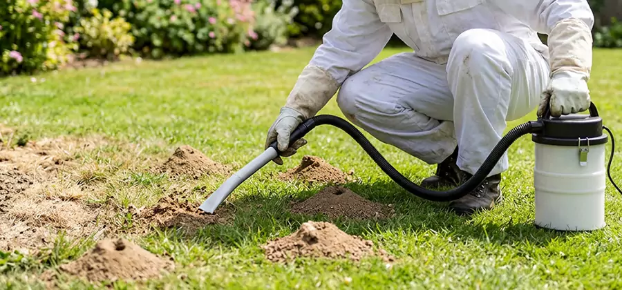 Tick Tubes Application in Maplewood