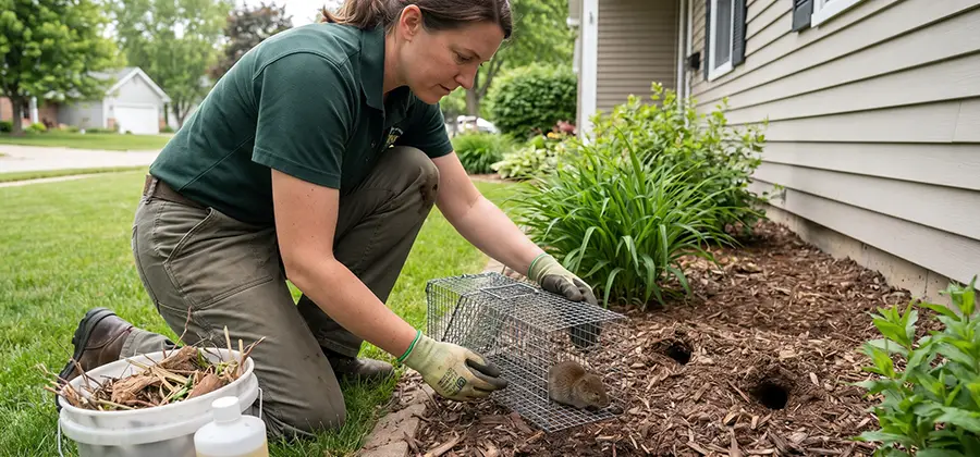Organic Vole Control in Maplewood